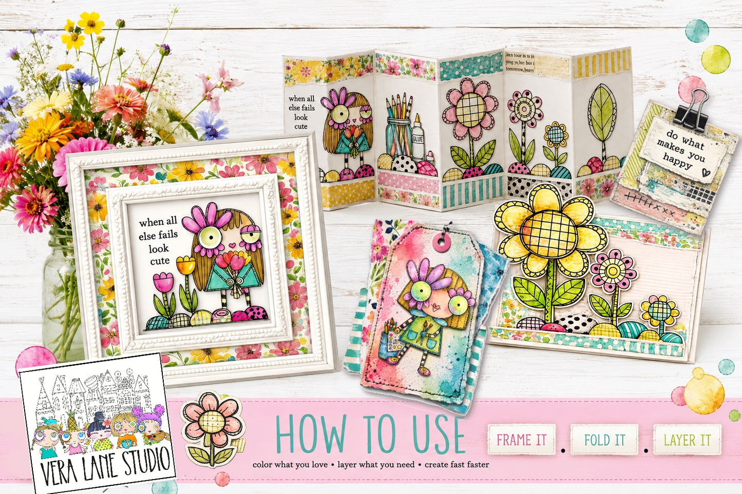 Make Sunshine Digital Stamp and Scrap Bundle - 3 kits