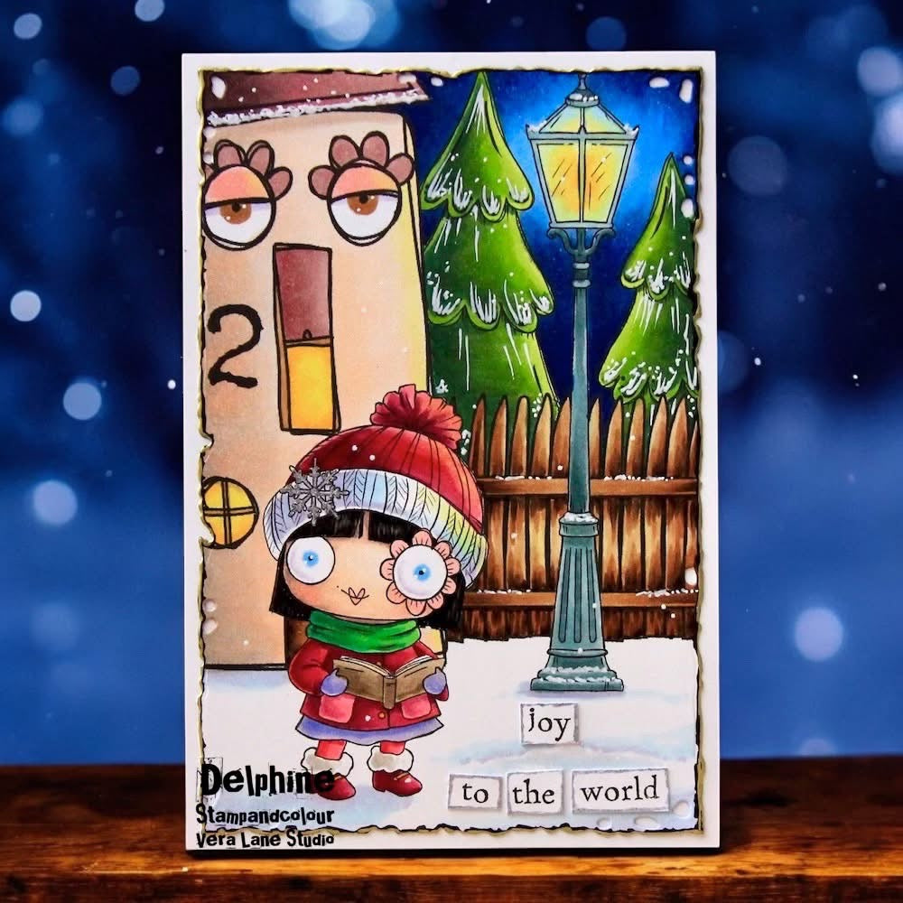 Emily Anne Caroler - 7 Digi stamps in jpg and png files