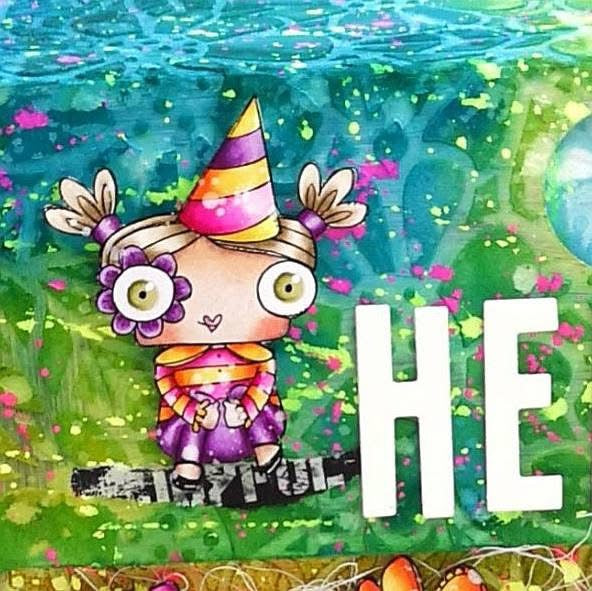 Lil bit of heaven - 5 Digi Stamps