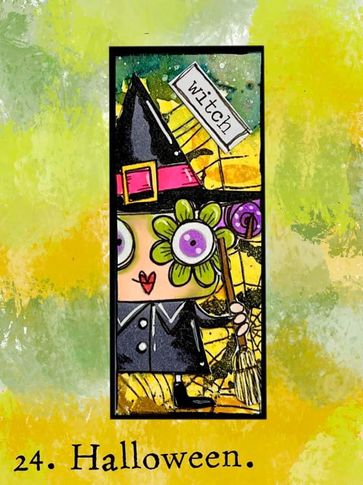 Time for Halloween - 7 Digi stamps in jpg and png files