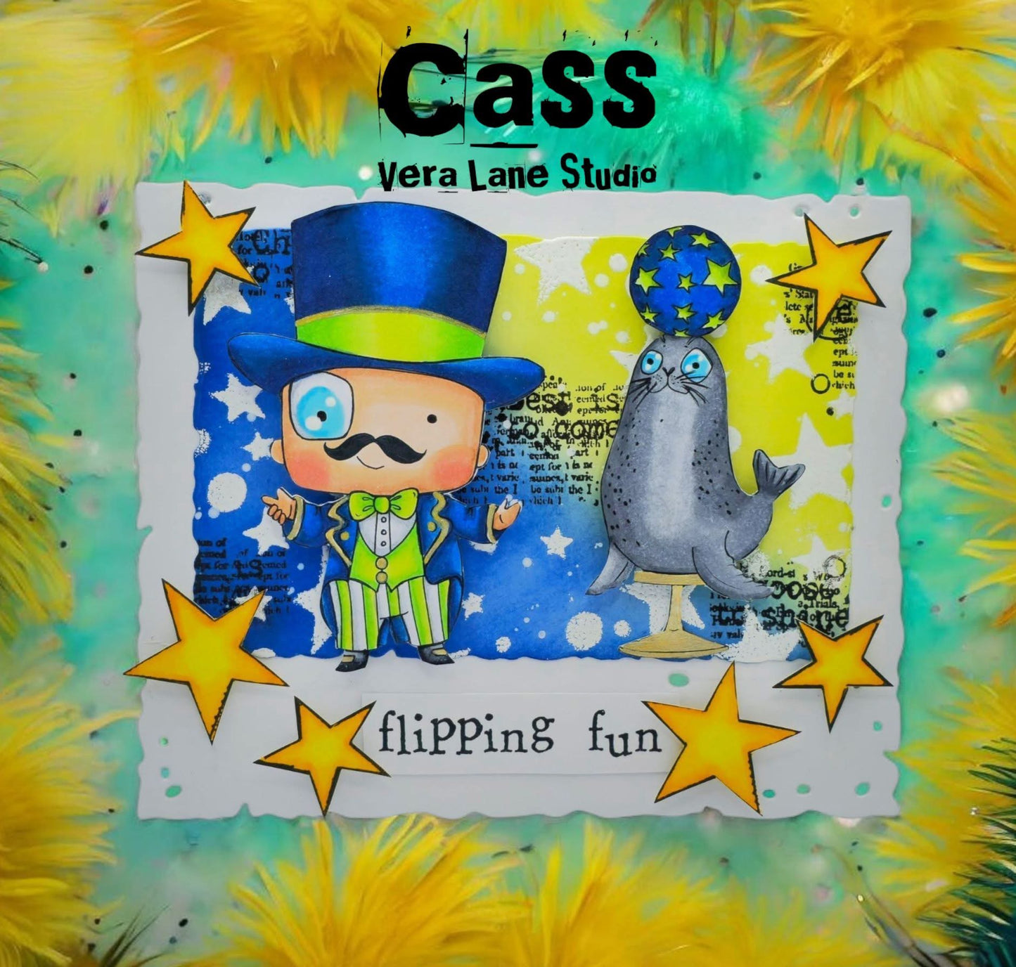 Drumroll Please - 10 Digi stamps in jpg and png