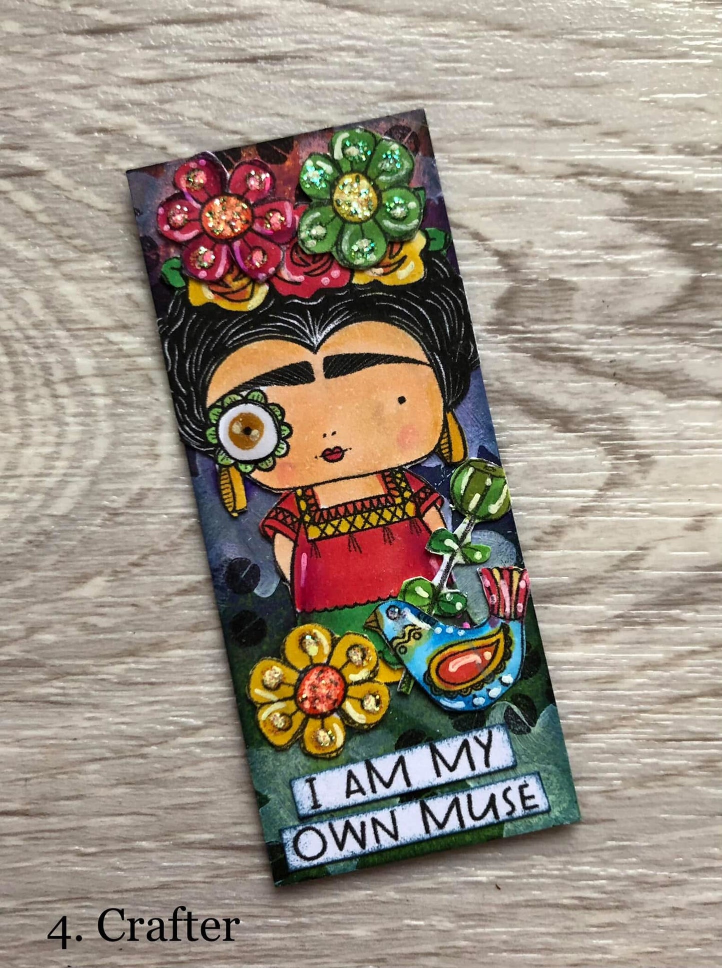 Little Frida - 5 Digi stamps in jpg and png files