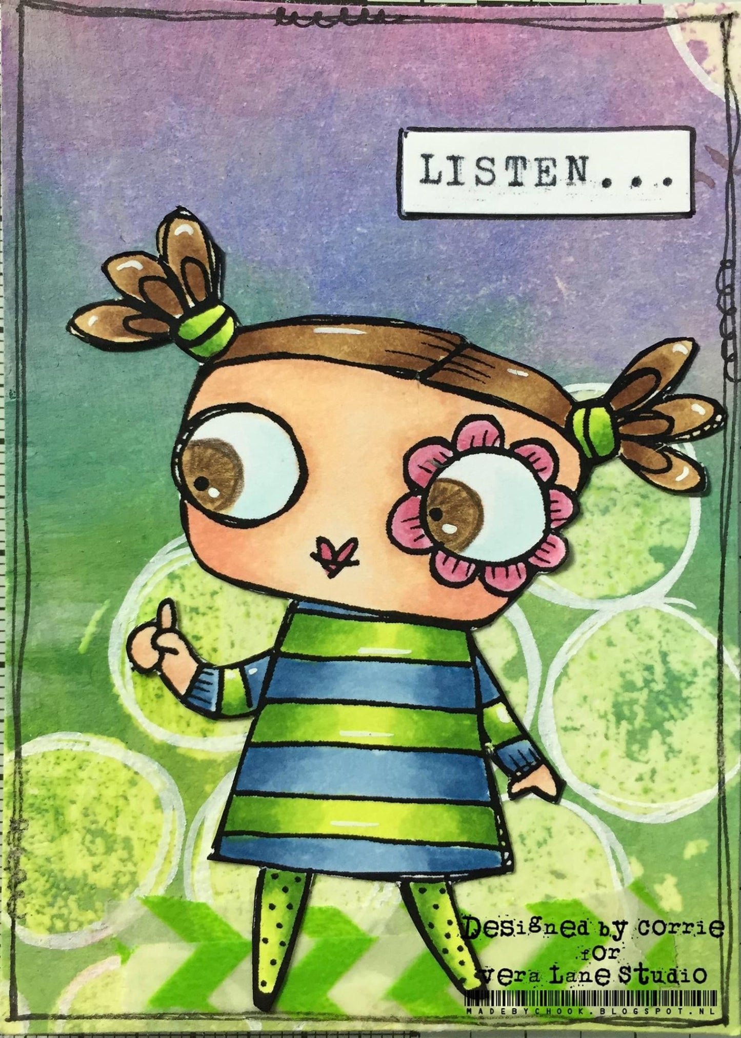 New Day - 4 Digi stamps in jpg and png files