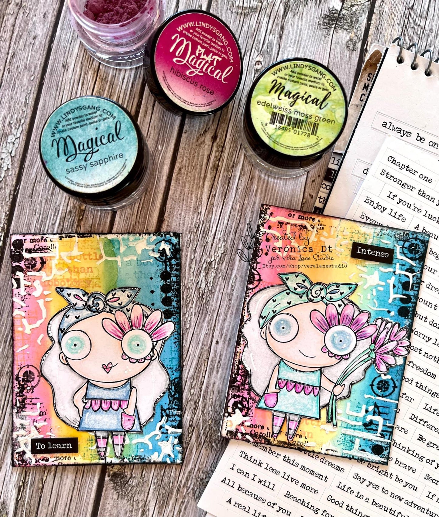 Ground Music - 6 digi stamps in jpg and png files