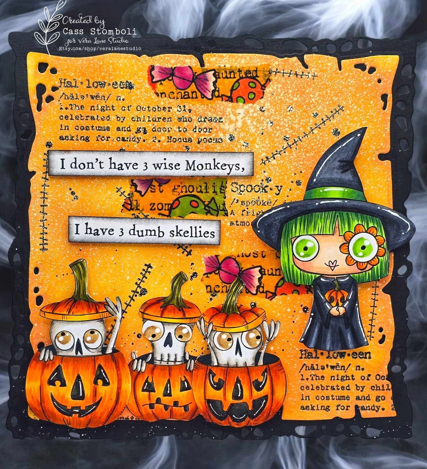 Gourgous - 6 Digi stamps in jpg and png files