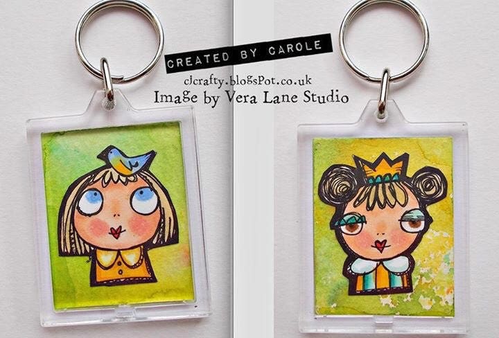 The girls on the block - 4 digi stamp bundle for planner clips and more