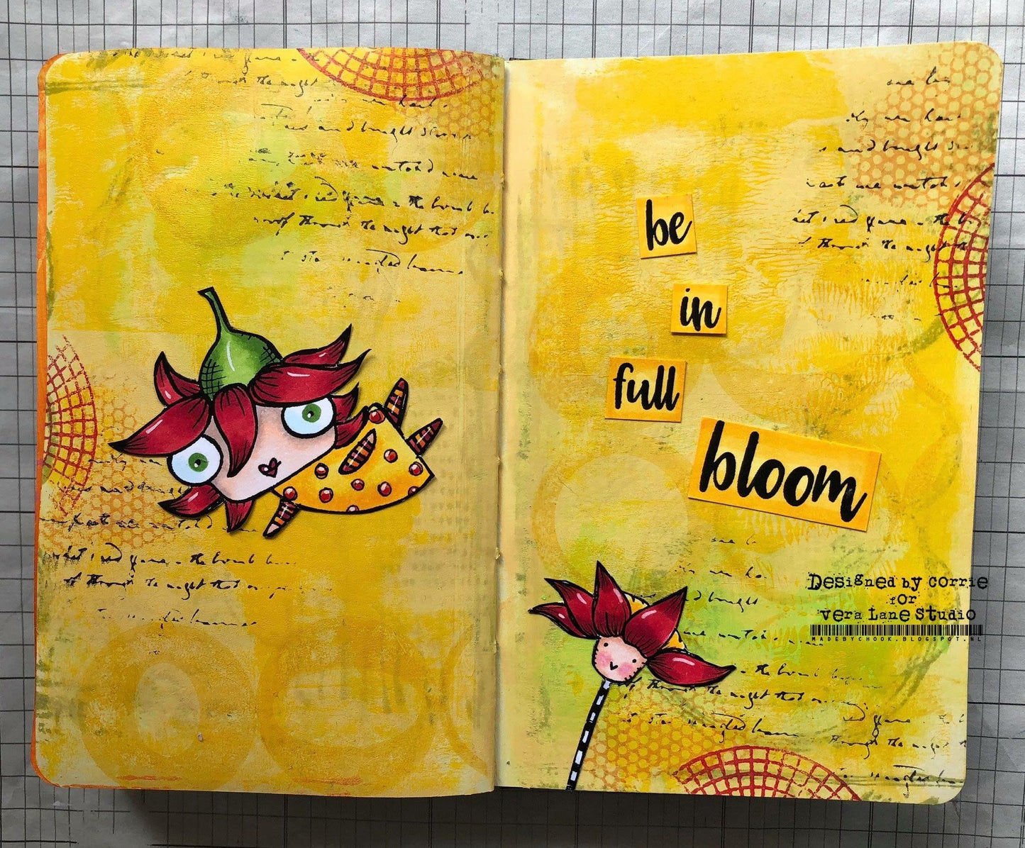 Tiny Fleur Fairies -- 6 digi stamp bundle