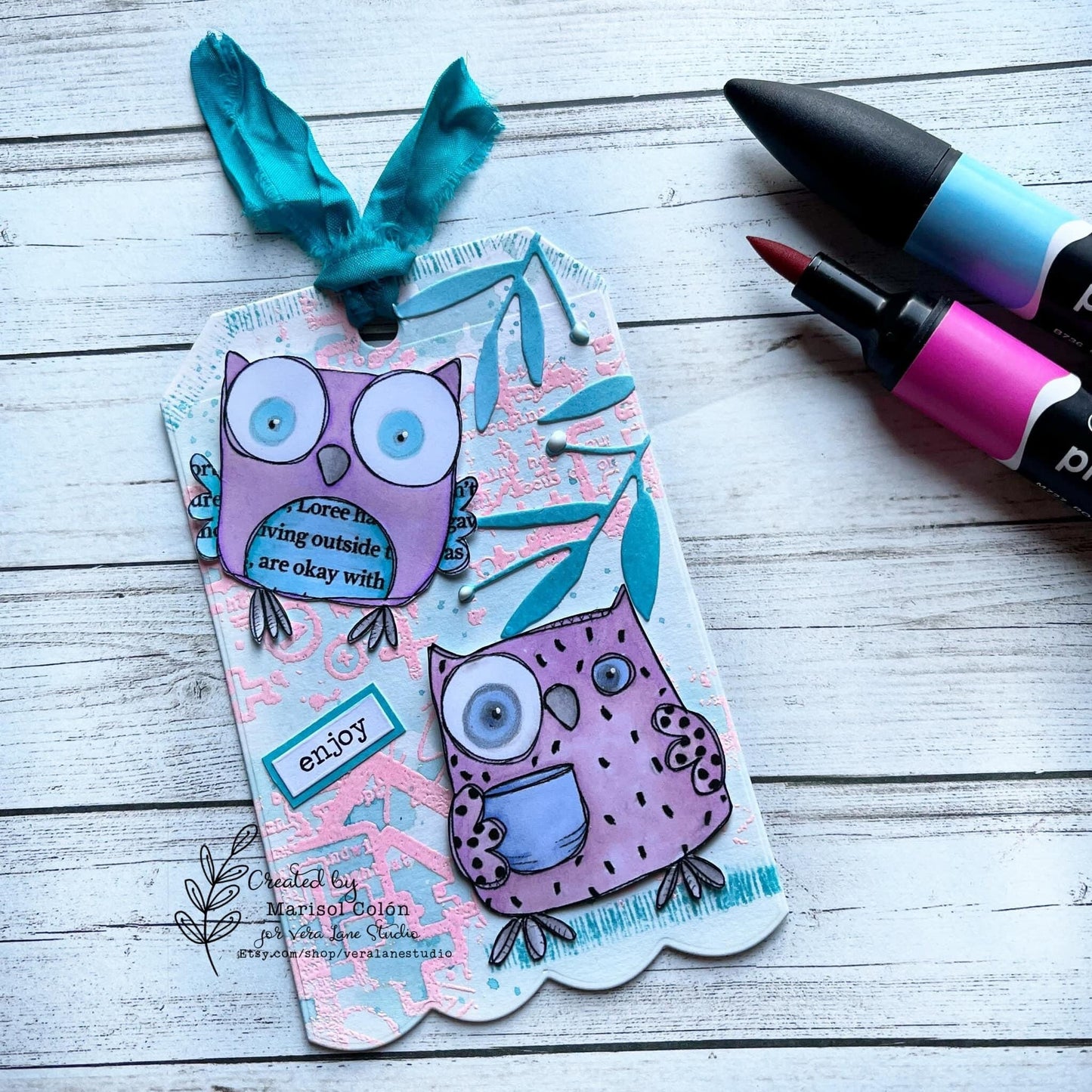 Whoo la la - 7 Digi stamp bundle in jpg and png files be