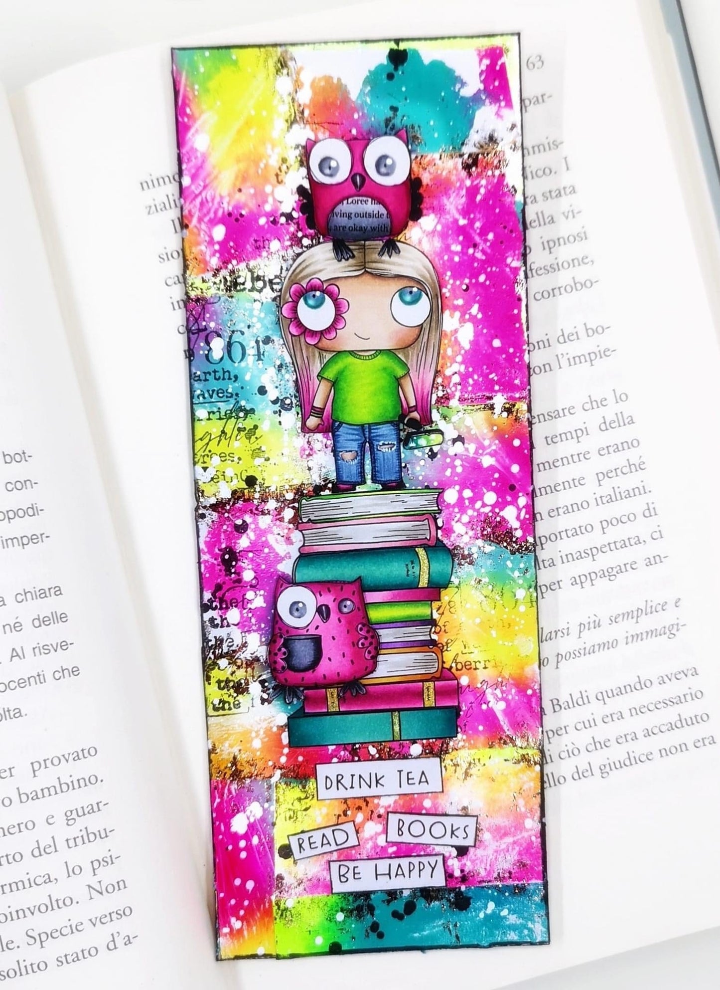 Coffee, Tea and Books - 5 digi stamps