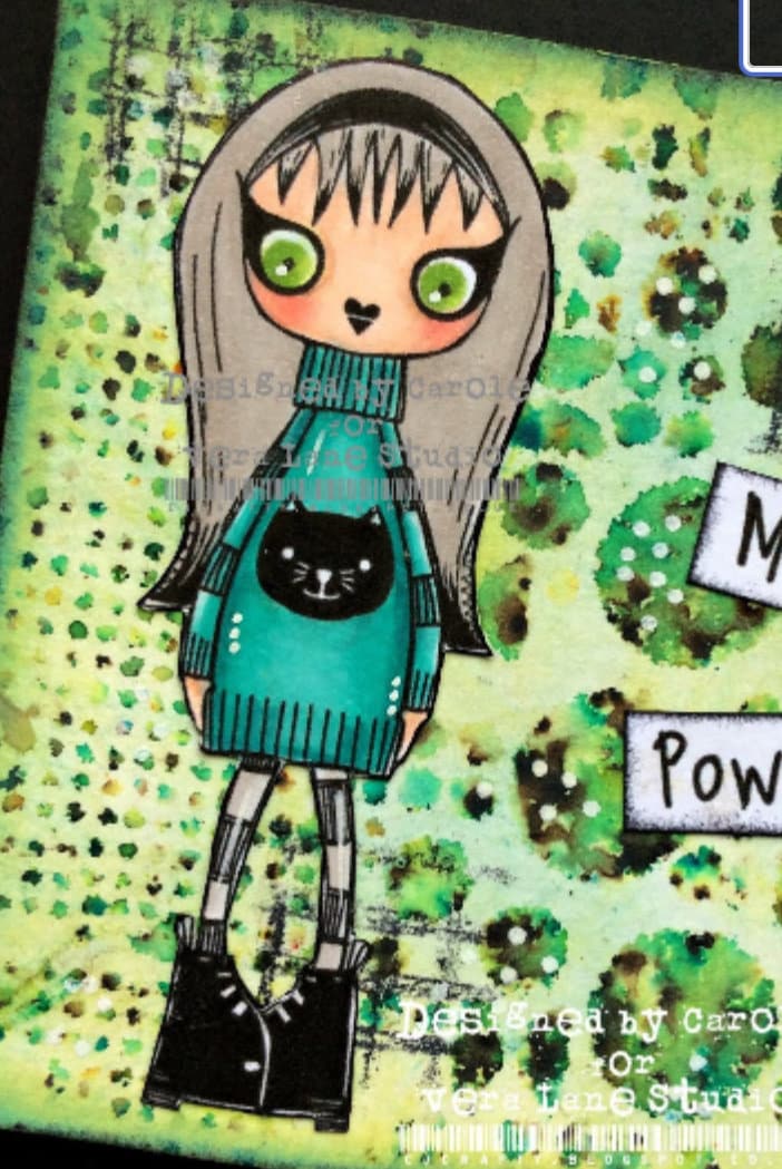 Le Club Goth - 9 image digi stamp set available for instant download