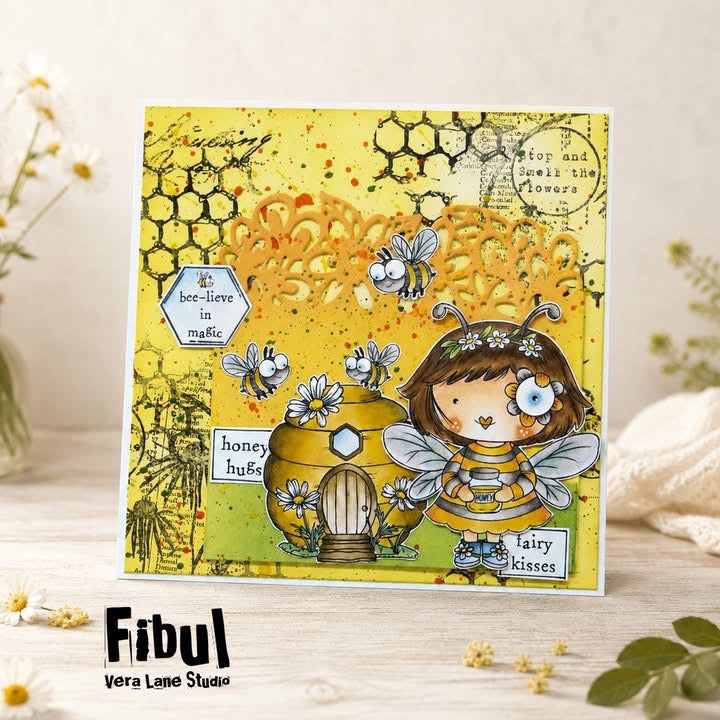 Bee Wee Fairy Digital Stamp and Scrap Kit | Fairy Chronicles
