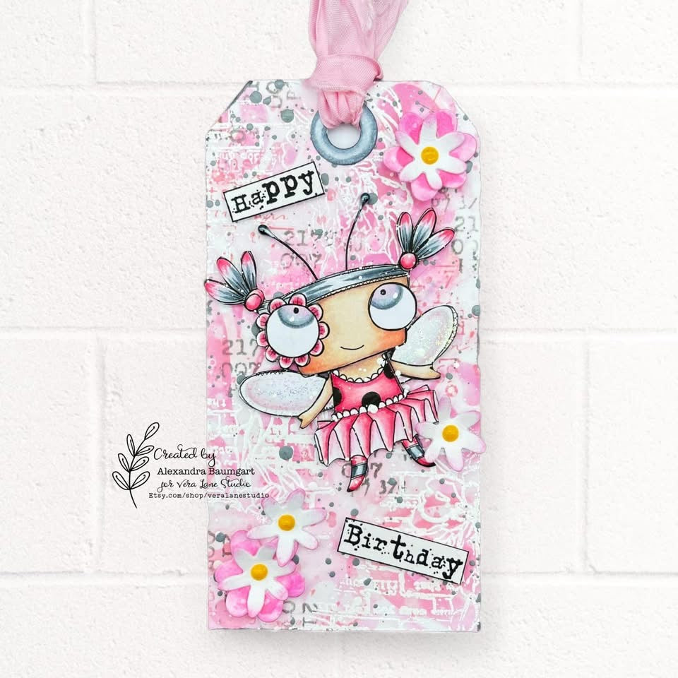 Ladybug - 5 Digi stamp bundle