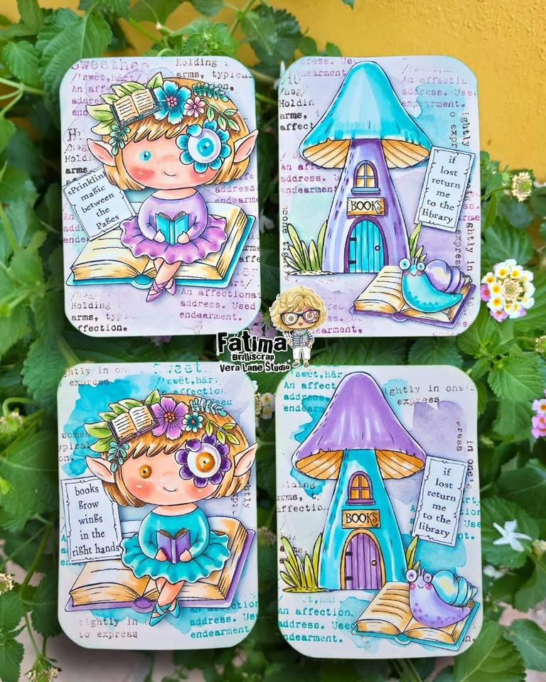 Storybean fairy digital stamp kit