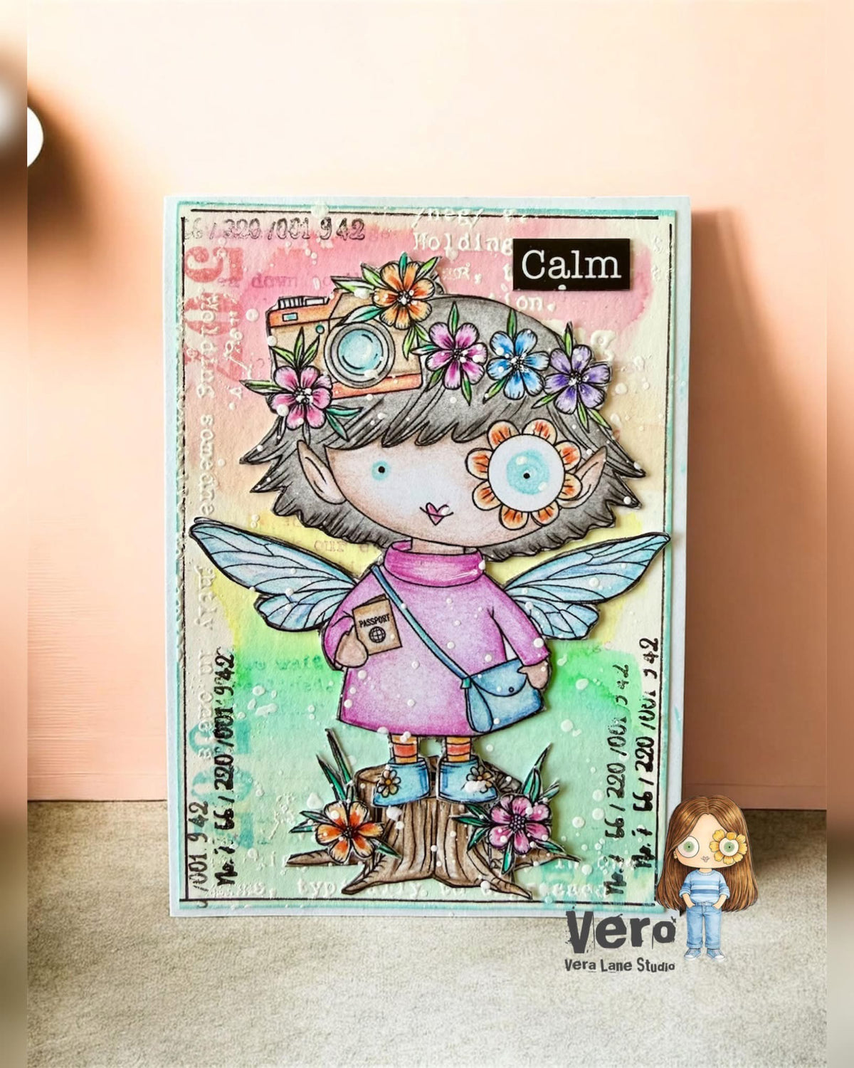 Willow Wander Fairy - digital stamp kit