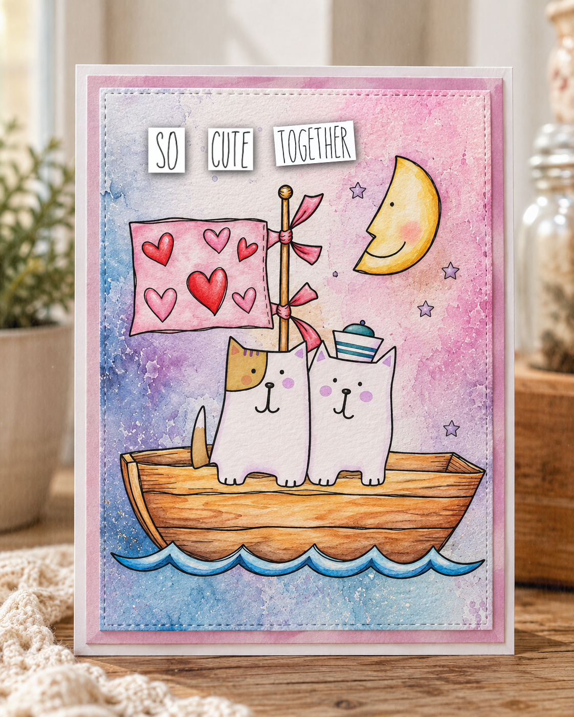 Love Boat - 7 Digi stamps in jpg and png files