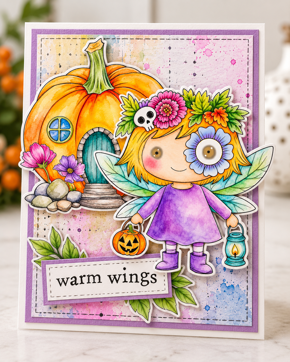 Pumpkinella | Fairy Chronicles Digital Stamp & Card Kit