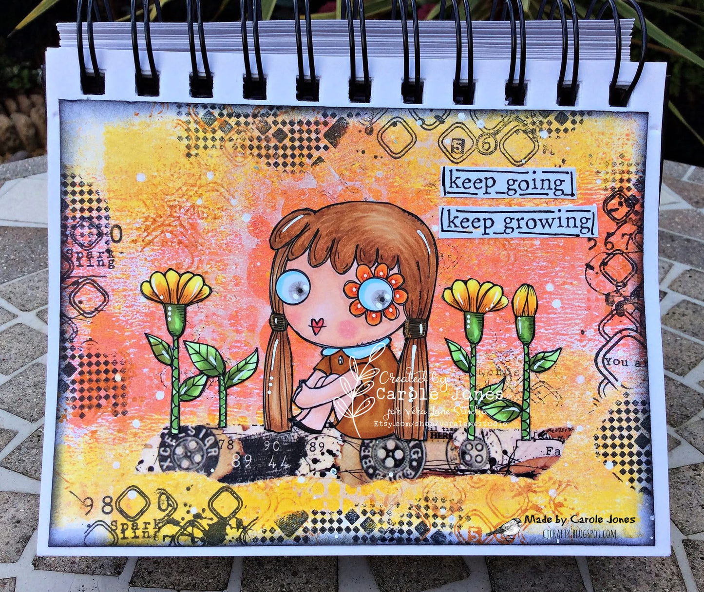 Hope - 6 digi stamp bundle in png and jpg files