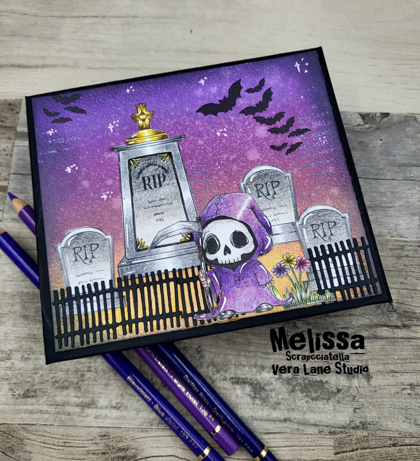 The Reaper- 5 Digi stamps in JPG and PNG files