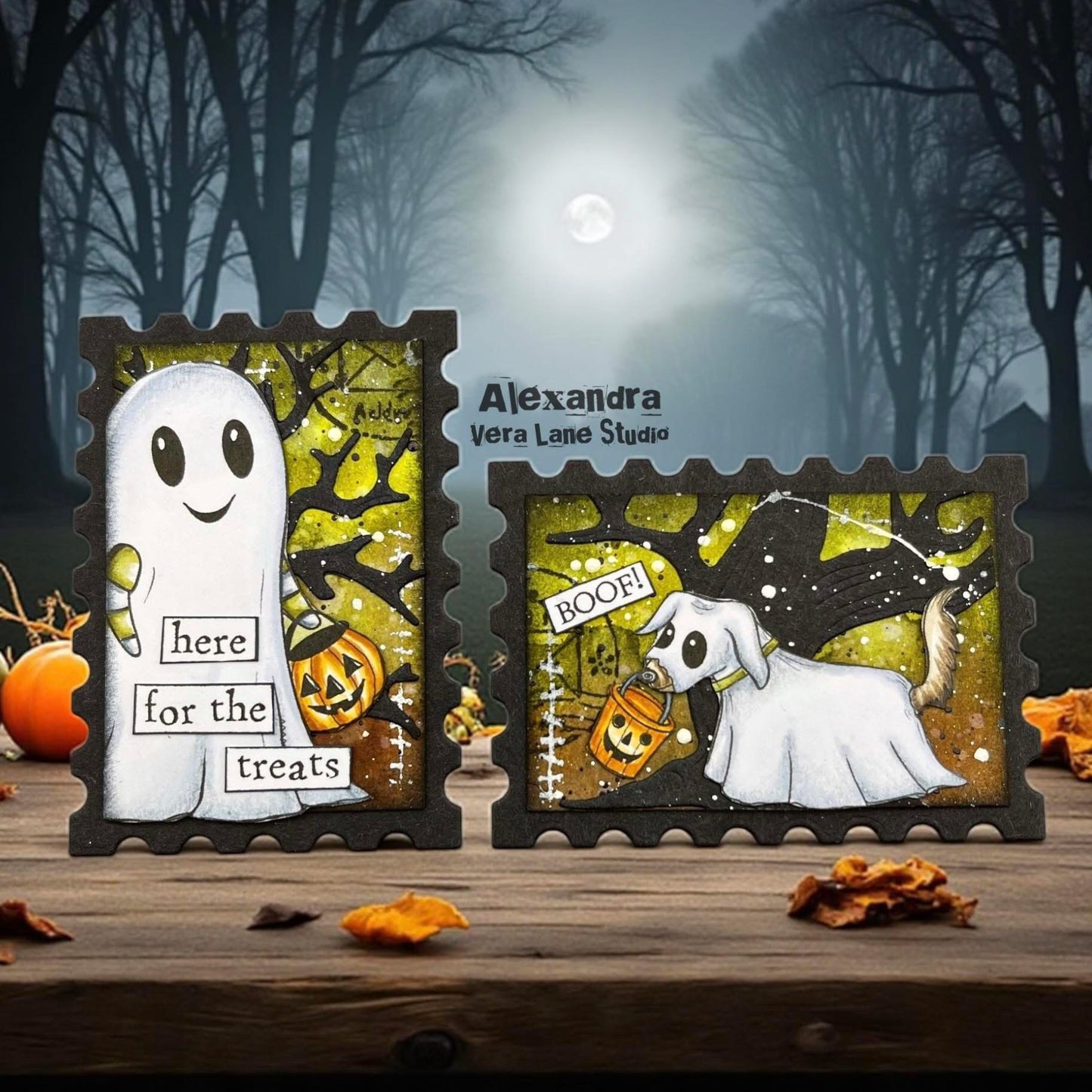 BOOF - 7 Digi stamps in jpg and png files