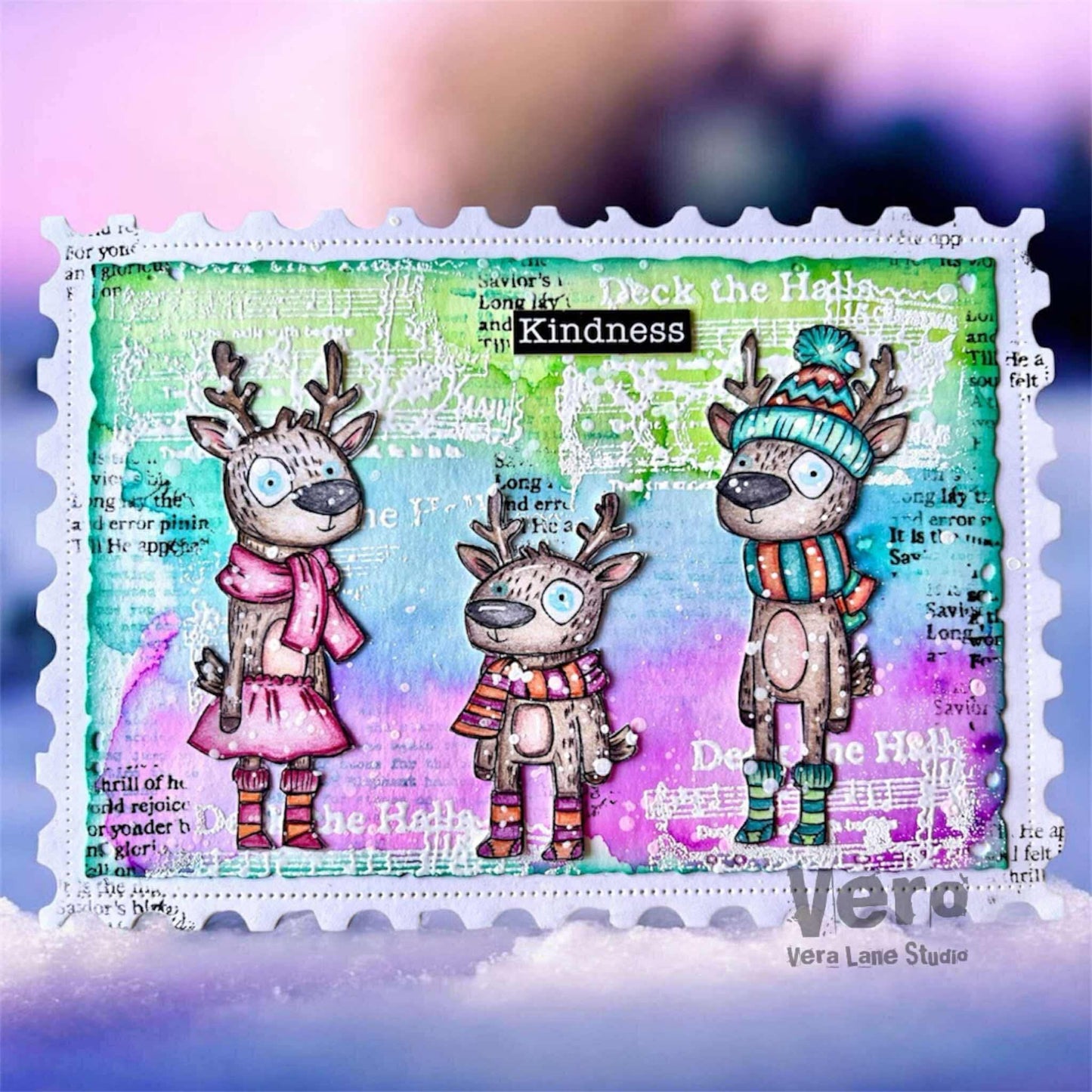 Oh Deer - 6 Digi stamps in jpg and png files