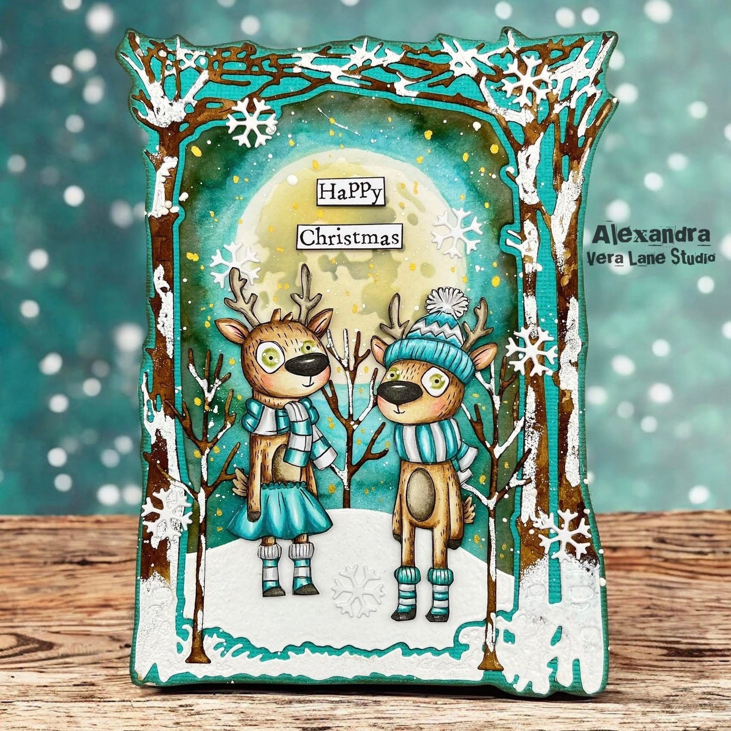 Oh Deer - 6 Digi stamps in jpg and png files