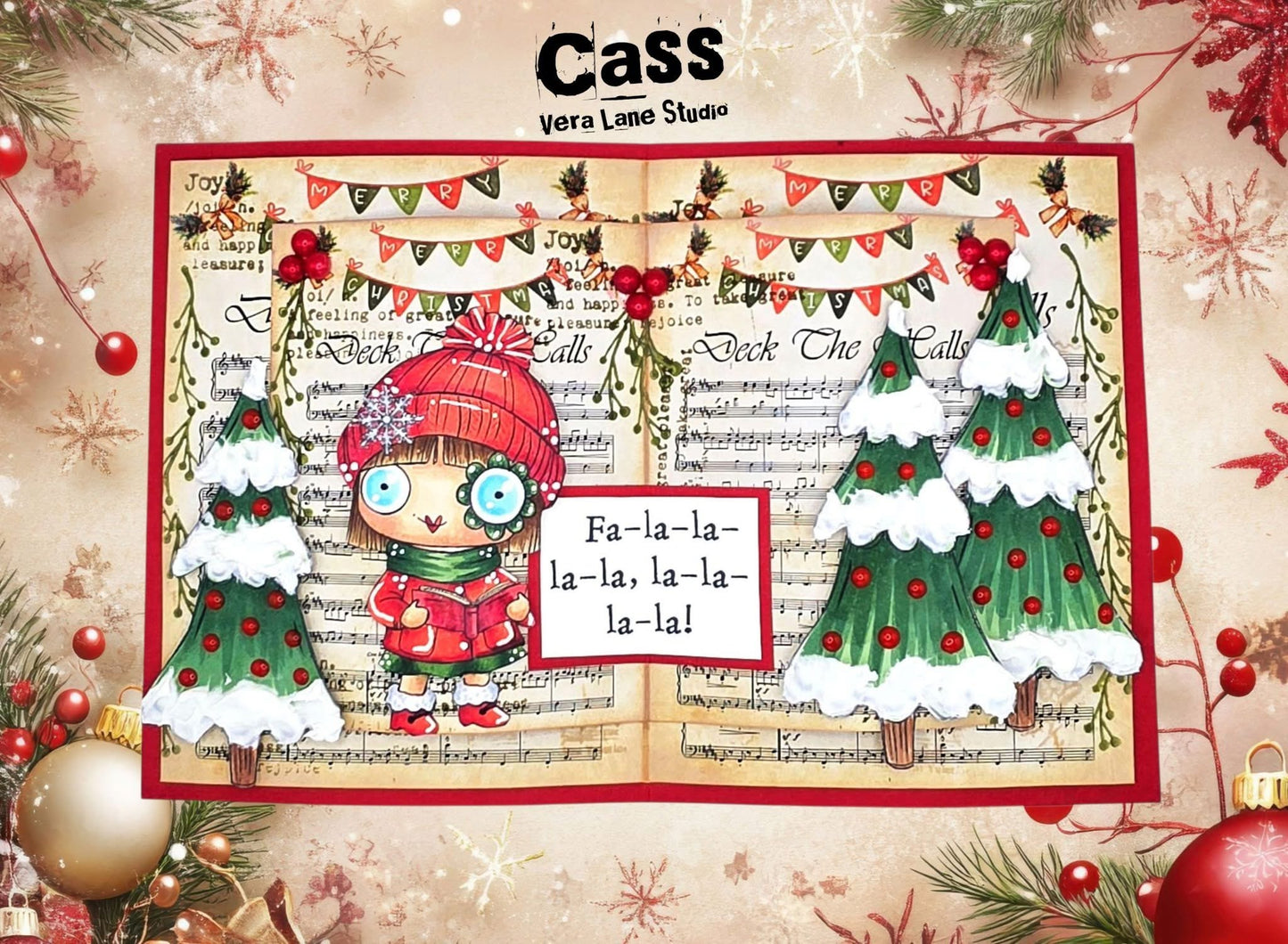 Emily Anne Caroler - 7 Digi stamps in jpg and png files