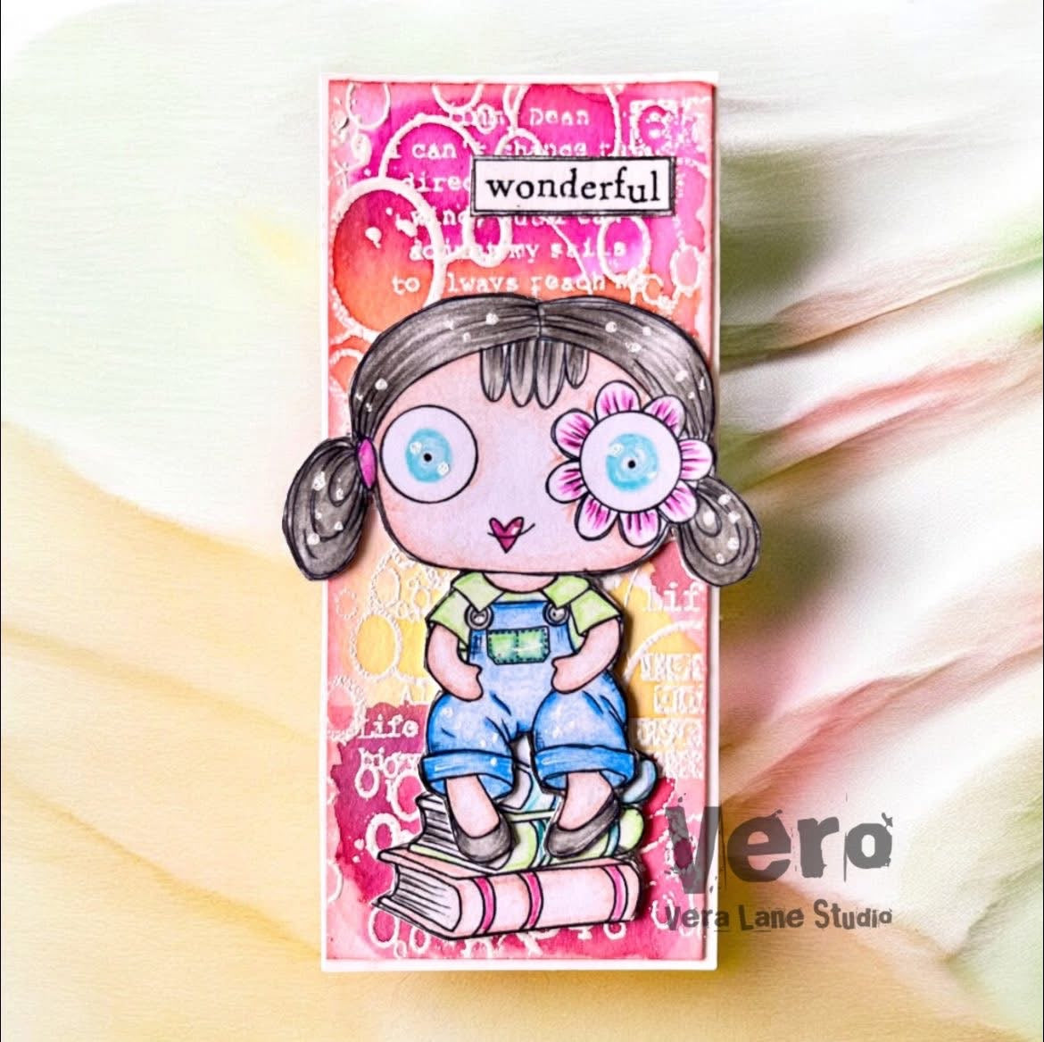 Chapter by Chapter Card Kit  - 8 Digi stamps in jpg and png files color character included