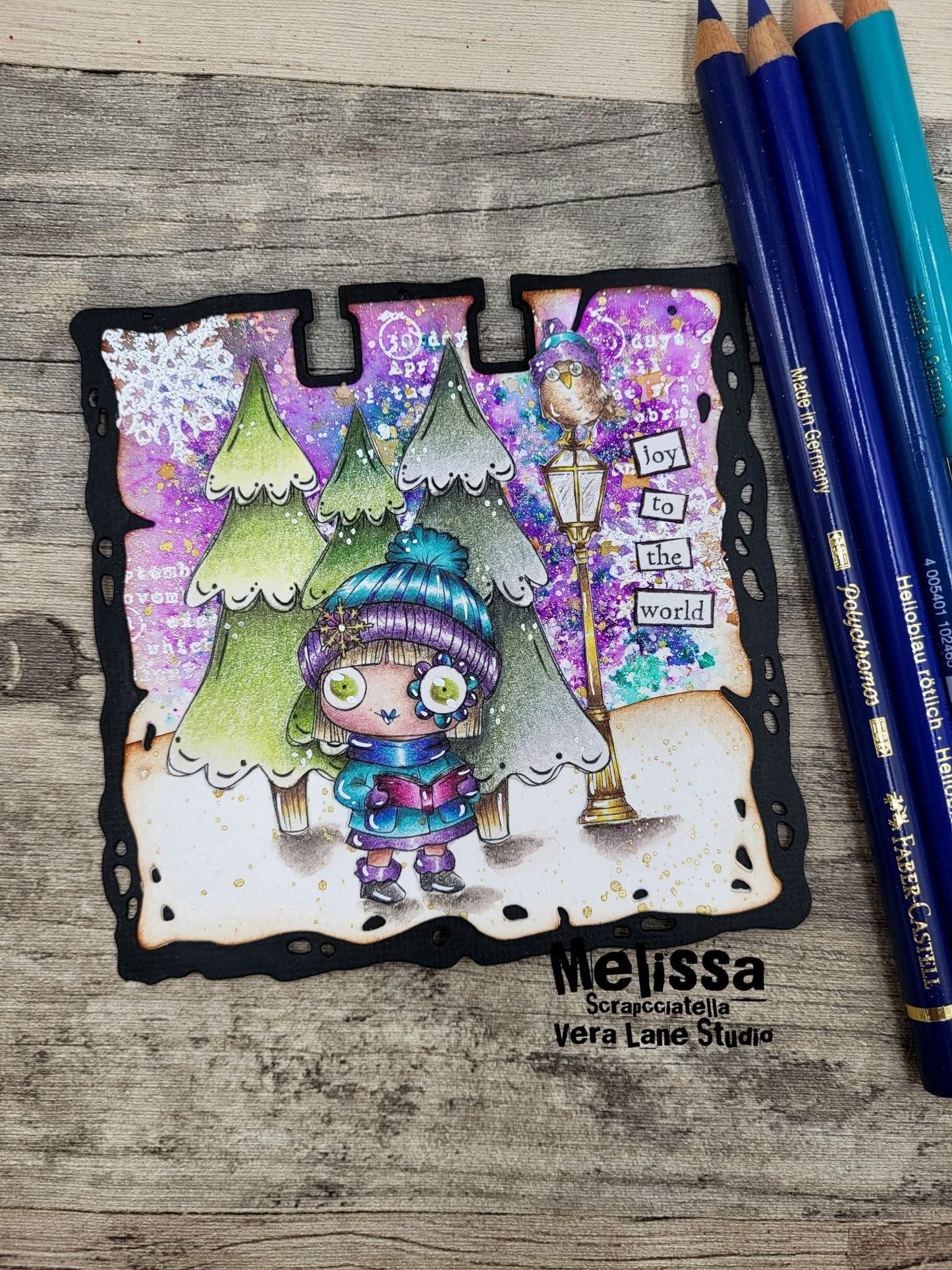 Emily Anne Caroler - 7 Digi stamps in jpg and png files