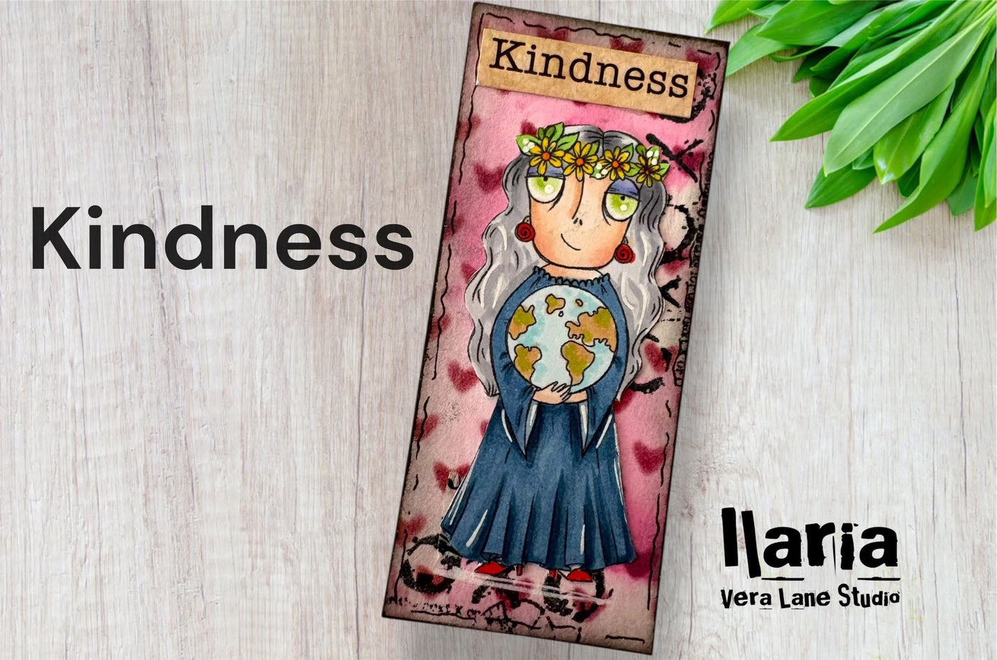 Earth Day Dee - 7 Digi stamps in jpg and png format