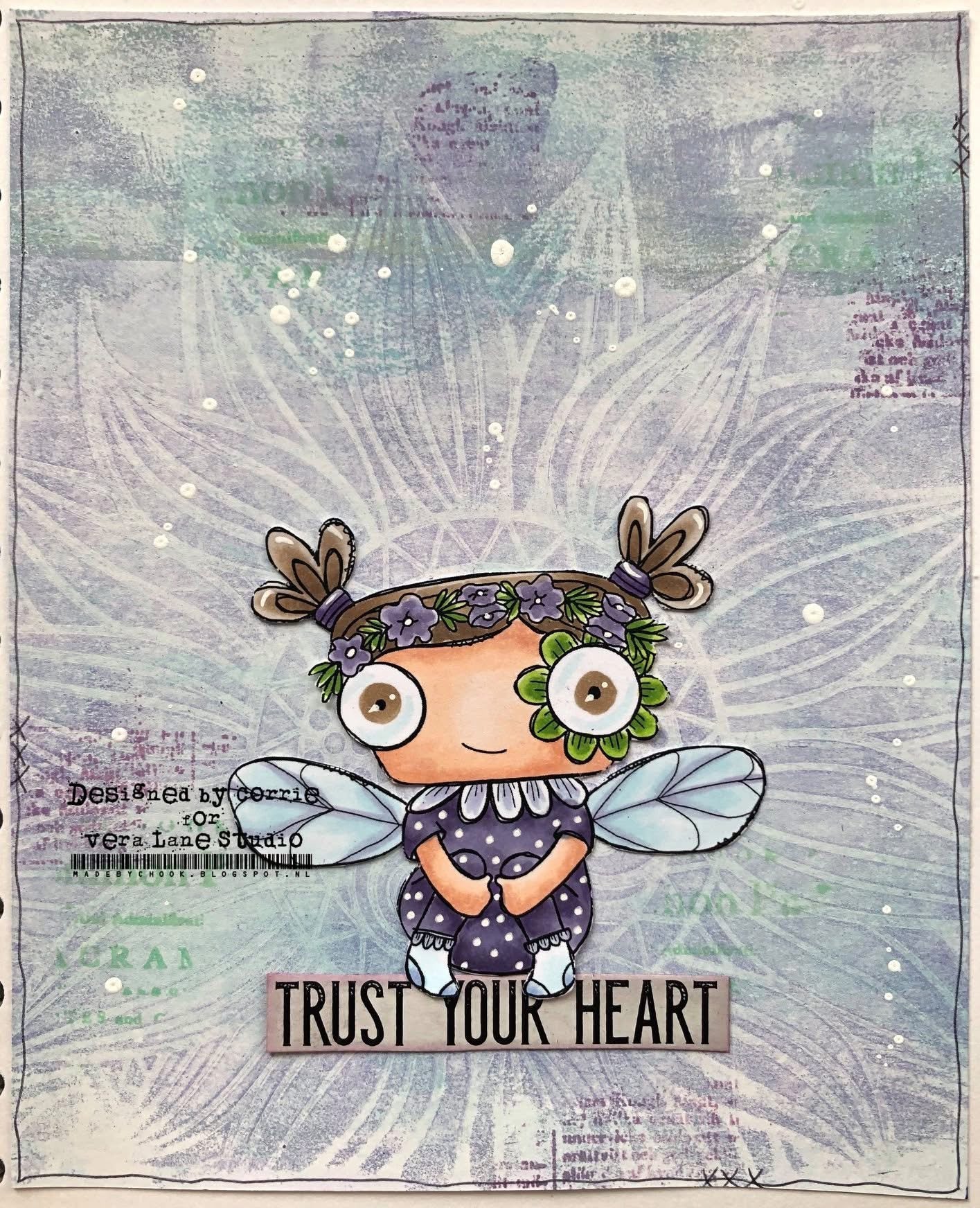 Lil bit of heaven - 5 Digi Stamps