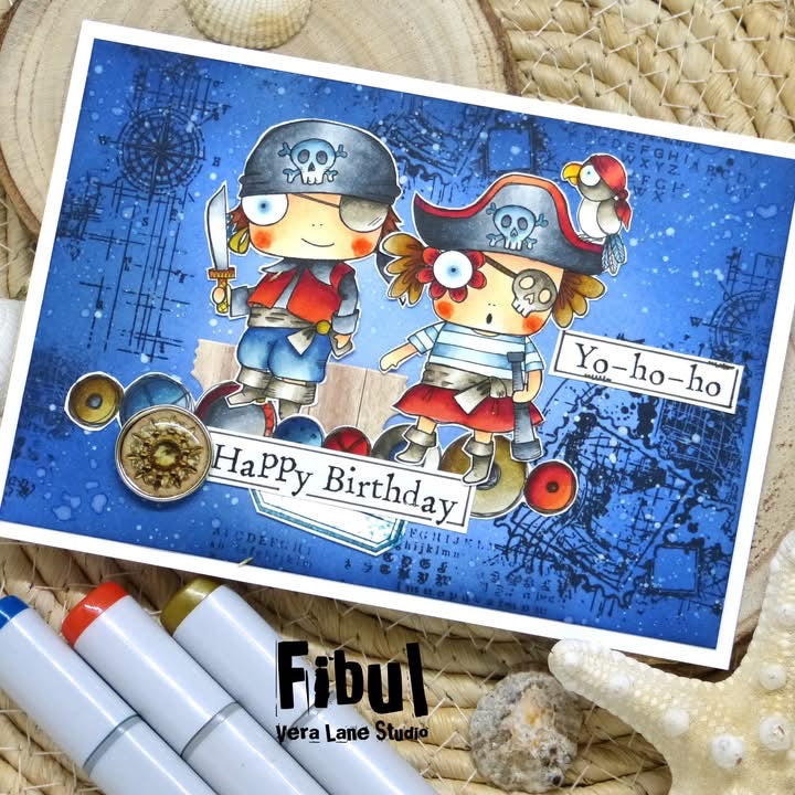 Pirates - 8 digi stamp bundle