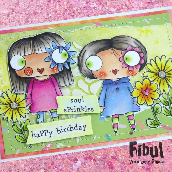 Soul Sprinkles - sisters, friends, original characters scrap kit -
