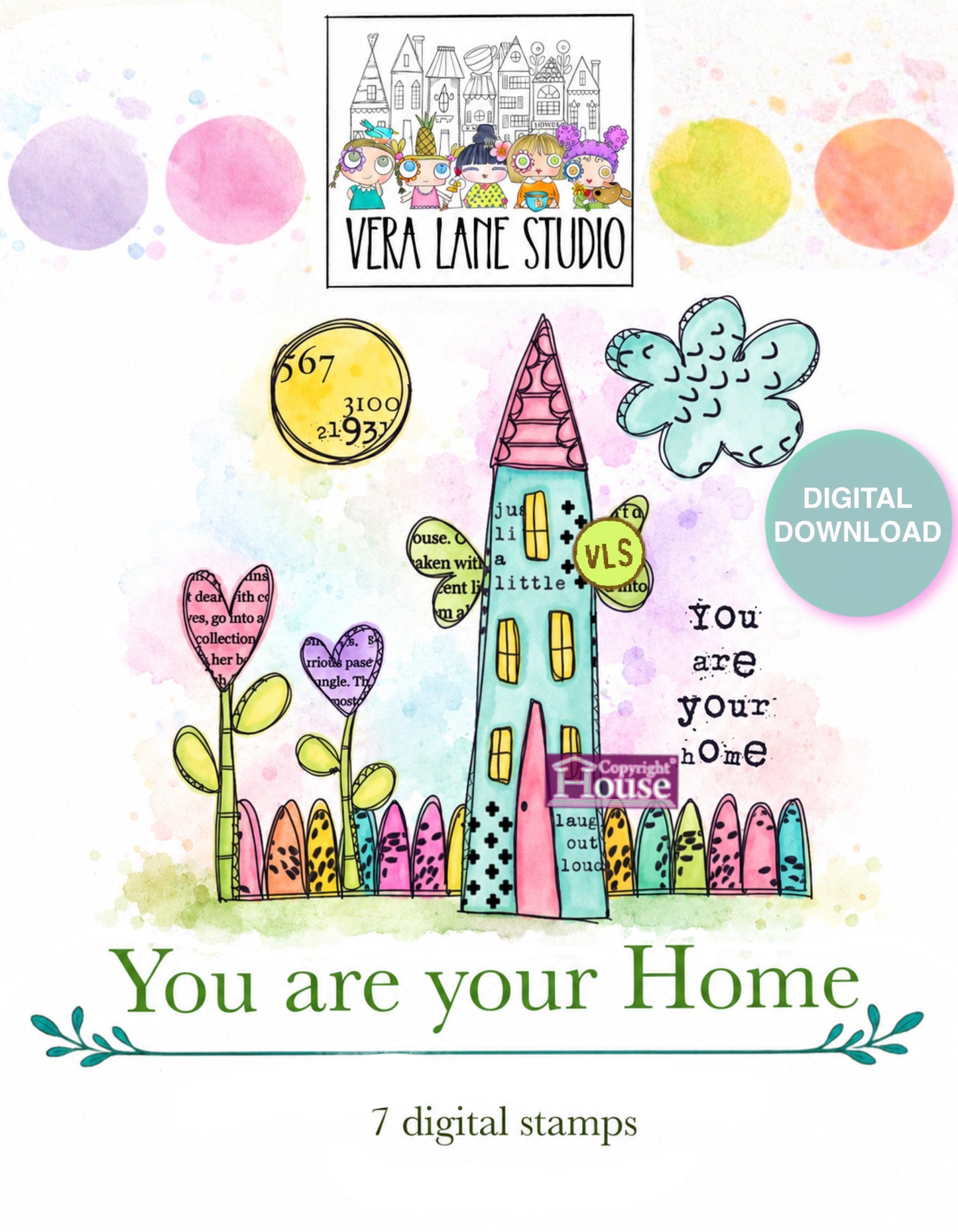 You are your Home Digital Stamp Kit