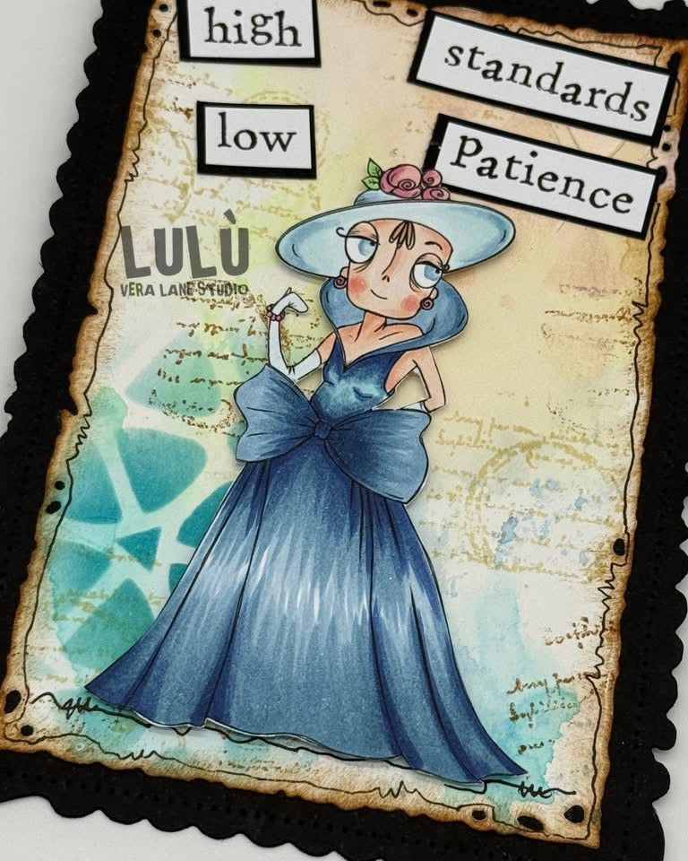 Couture Dee - 6 digi  stamps in JPG and PNG files