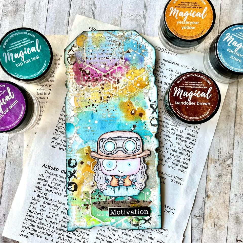 Land of Marvels - 5 digi stamps in jpg and png files