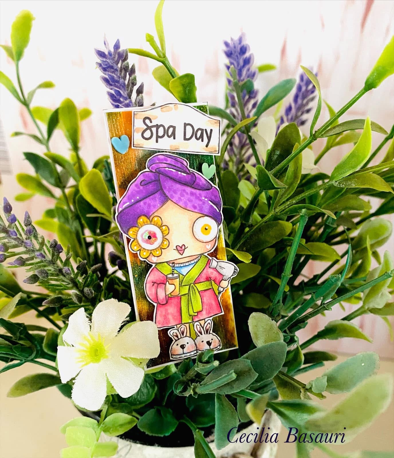 Spa Day - 6 digi stamp set