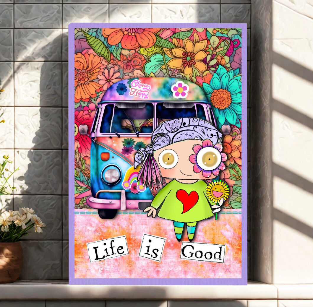 Sixties digital kit - 7 images, 7 backgrounds