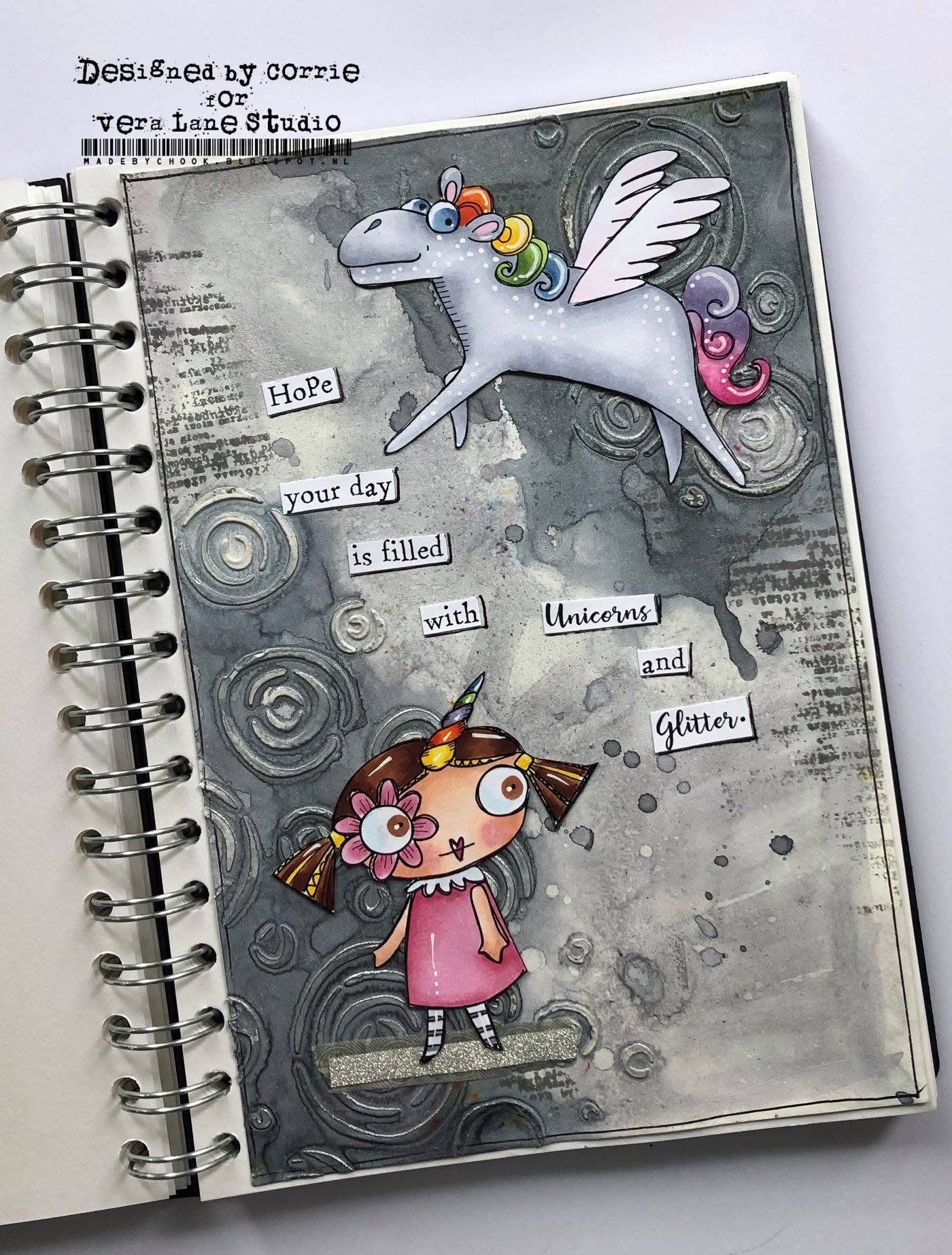 Chasing Rainbows Unicorn Digi Stamp Set – 8 Cute Digital Stamps + 2 Rainbow Backgrounds – Instant Download for Cardmaking & Crafting