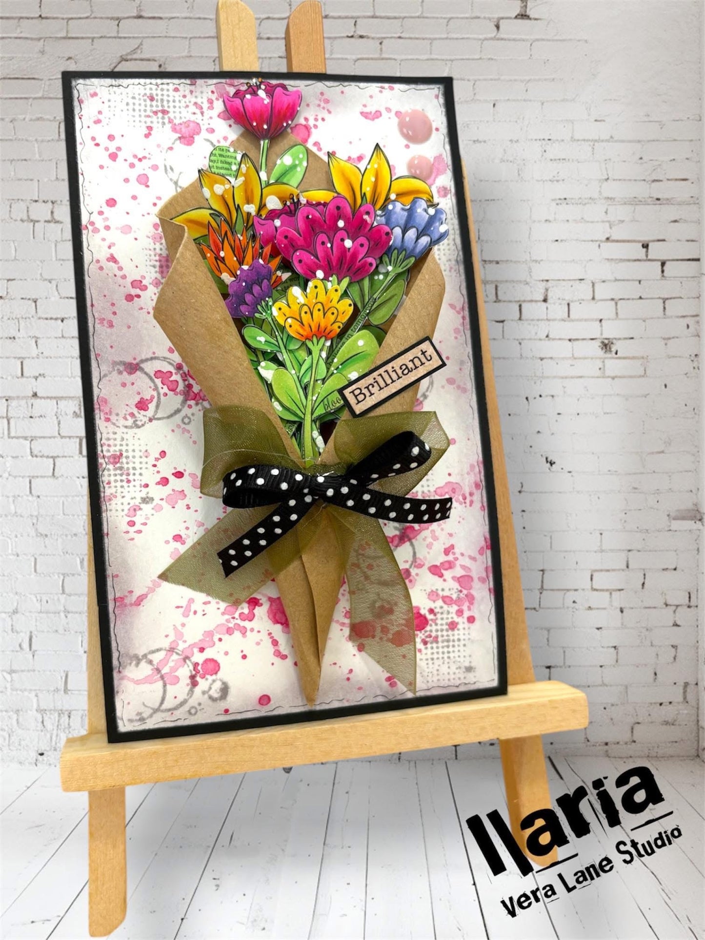 Petal Poetry - 10 Digi stamps in jpg and png files