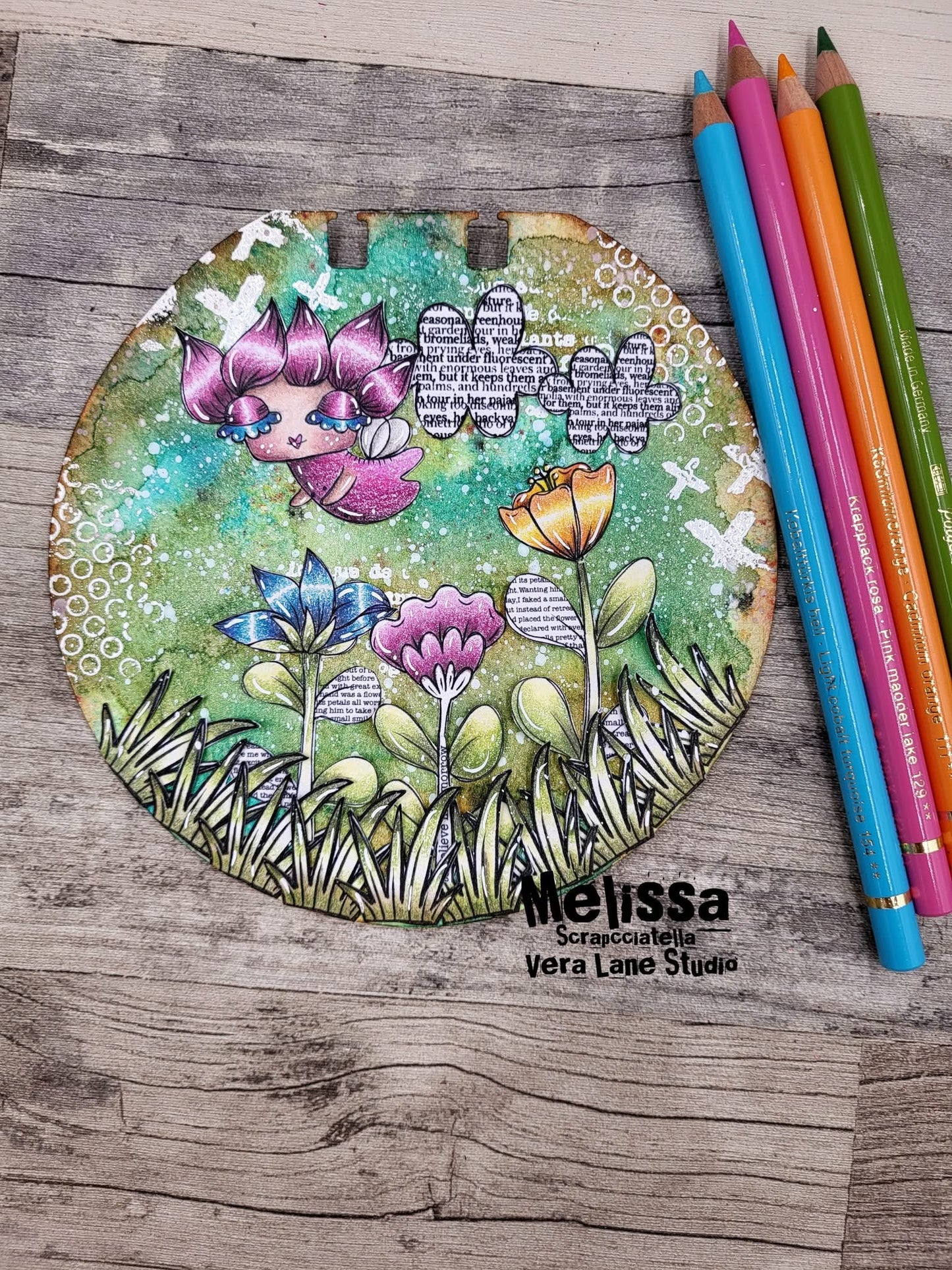 Petal Poetry - 10 Digi stamps in jpg and png files