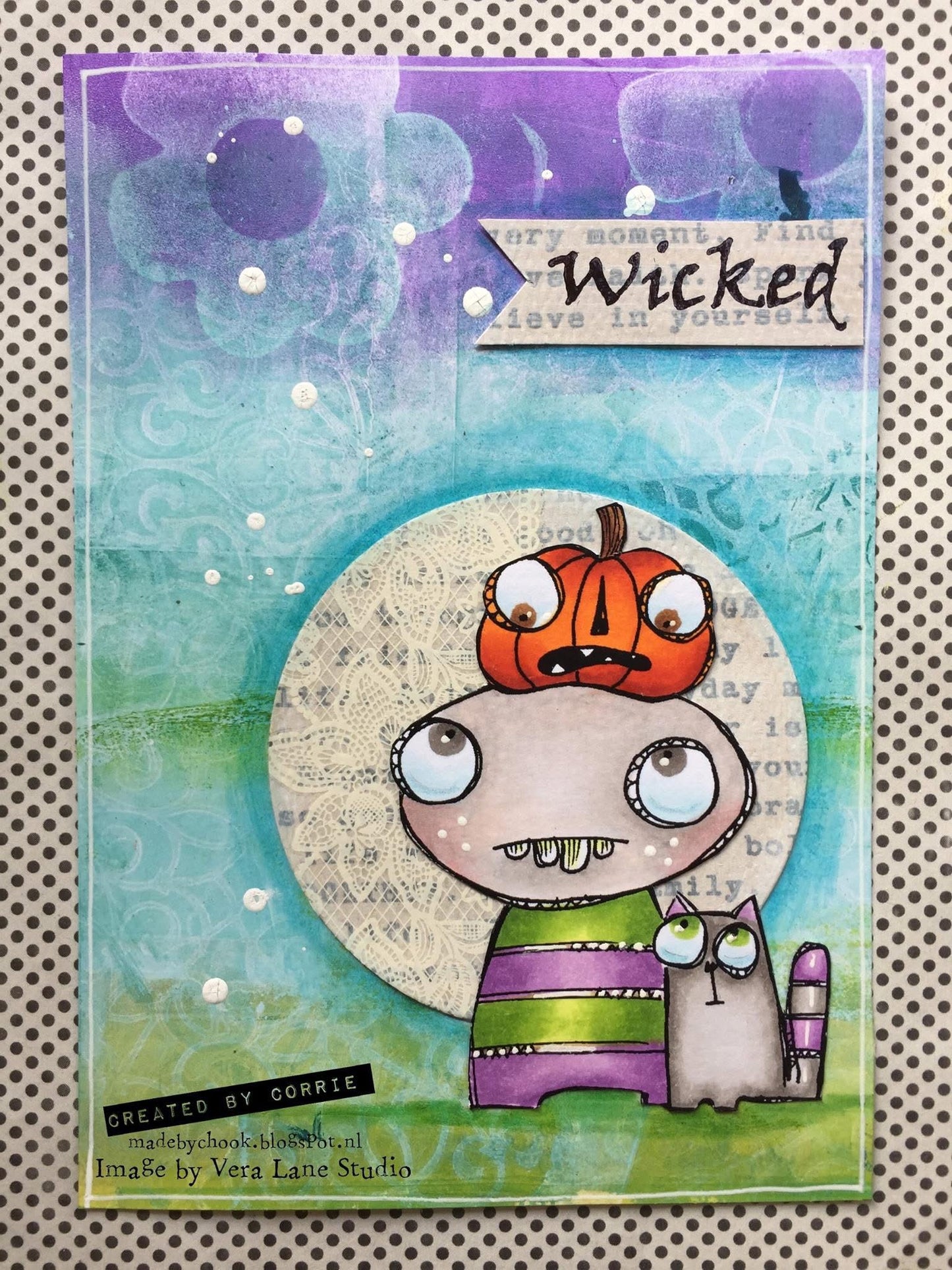 Morty’s Halloween - 5 Digi stamps in jpg and png files