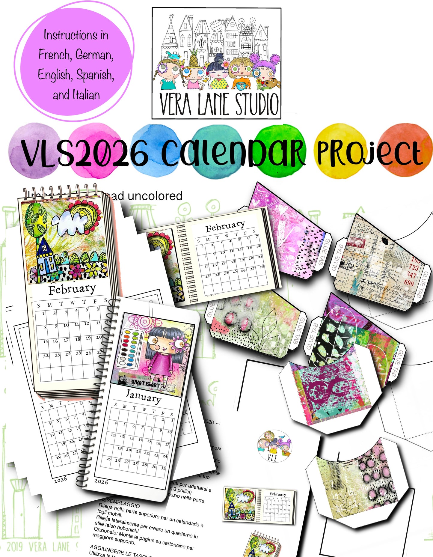 VLS 2026 DIY Calendar Project - digital kit