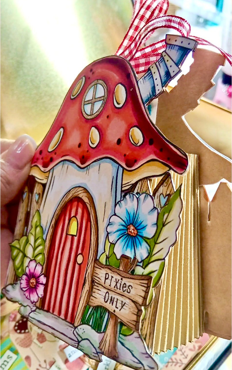 Pixie House Scene Builders | Fairy Chronicles Digi Stamps | Whimsical Fairy Houses by Vera Lane Studio