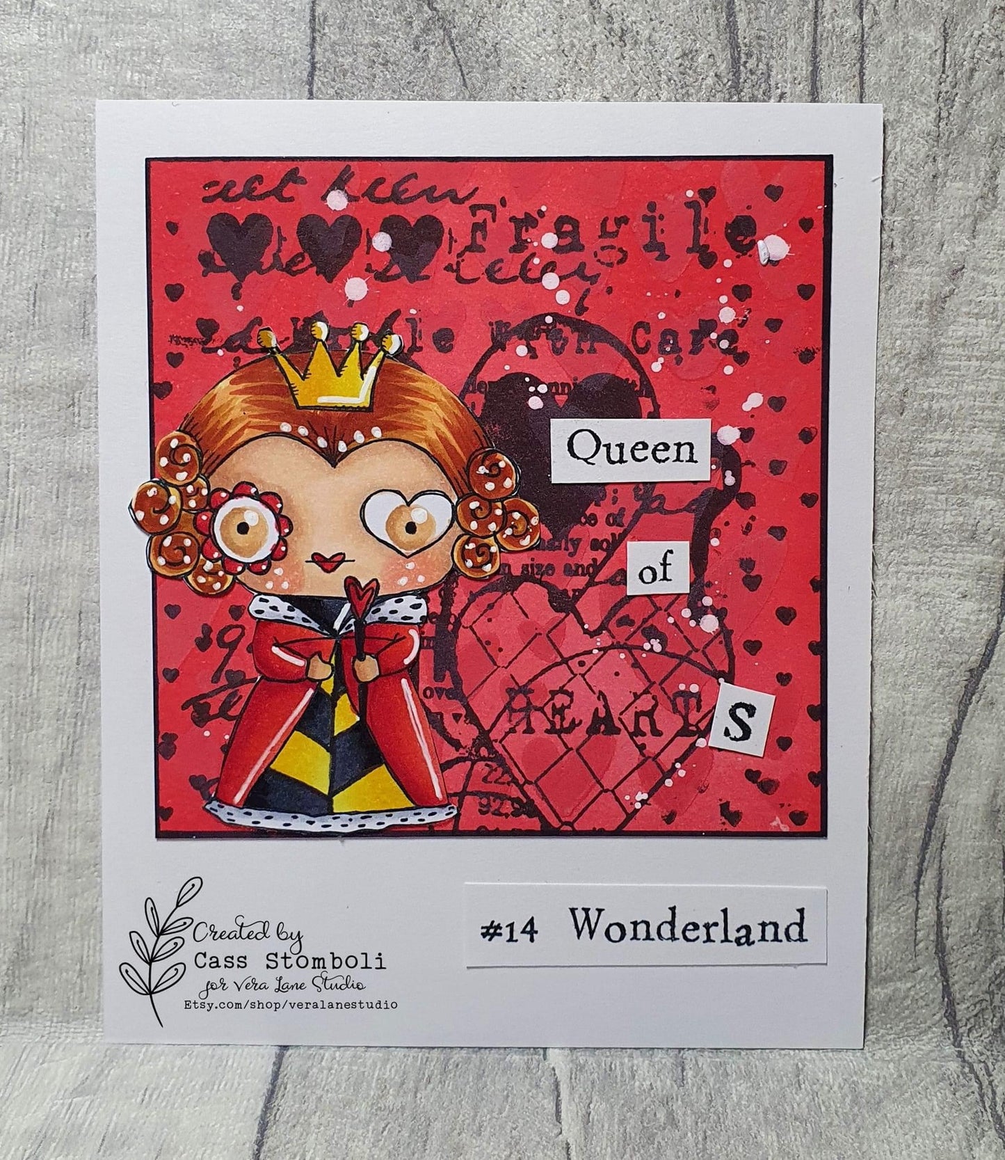 Lil Queen of Hearts - 5 digi stamp bundle