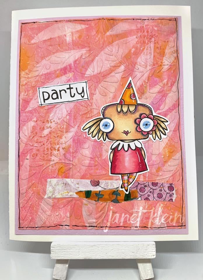 Party like a girl - 6 digi stamps