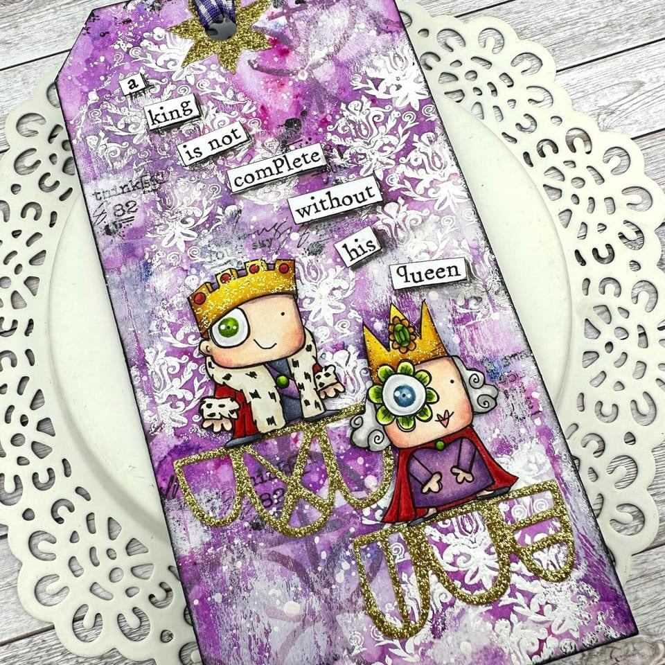 The Tiny Royals - 6 digi stamps in jpg and png files