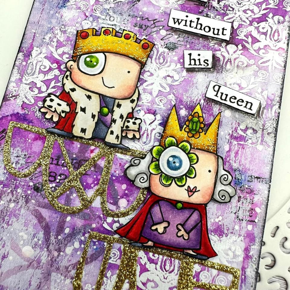 The Tiny Royals - 6 digi stamps in jpg and png files