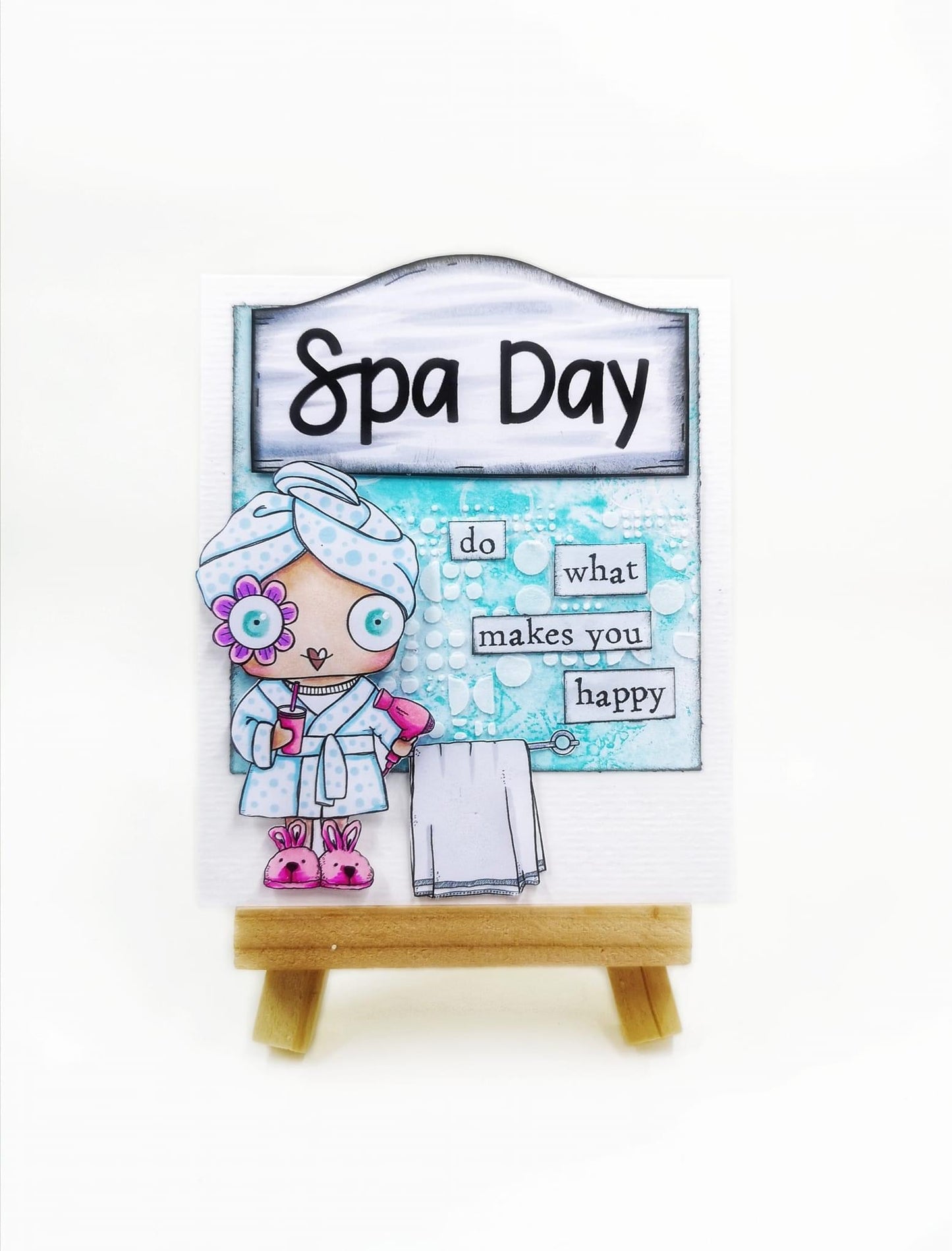 Spa Day - 6 digi stamp set