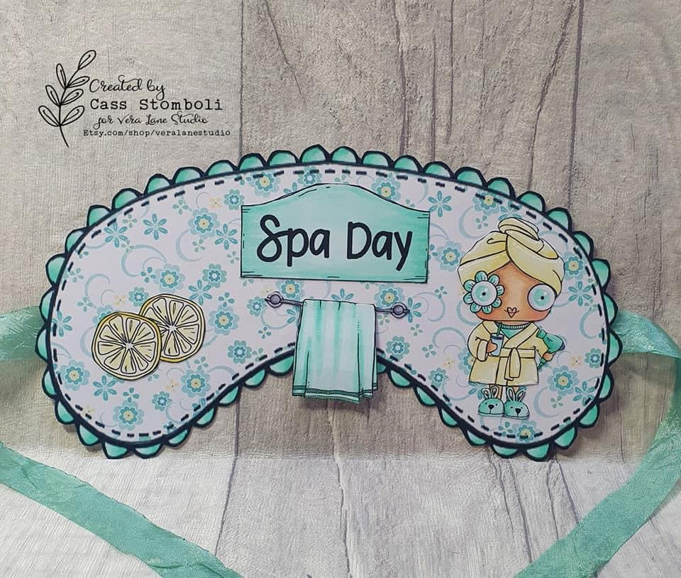 Spa Day - 6 digi stamp set