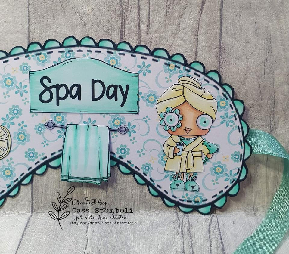 Spa Day - 6 digi stamp set